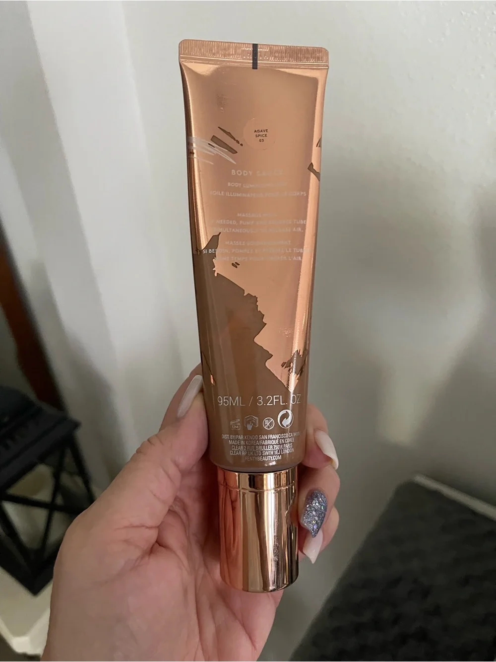 Fenty Beauty Pro Soft Matte body illumination tint color agave spice